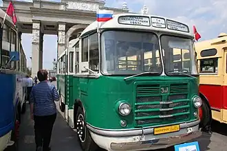 Автобус ЗИЛ-158 музея Мосгортранса