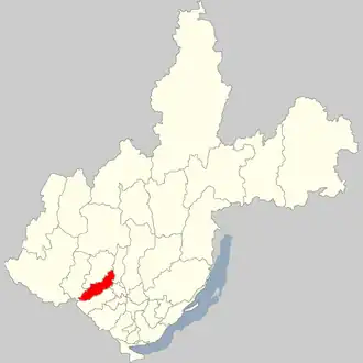 Зиминский районЗиминское районное муниципальное образование на карте