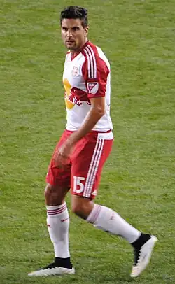 Зиззо в составе «Нью-Йорк Ред Буллз» (2015 год)