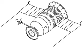 Союз-7K-Л1 (Зонд) - Лунно-облётный корабль