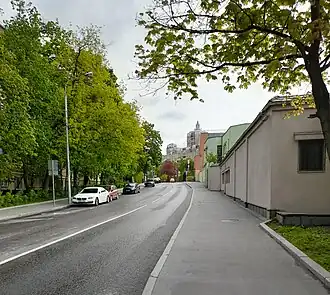 Вид в сторону Большой Грузинской улицы