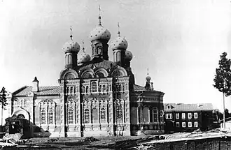 Храм во имя святых Зосимы и Савватия. 1910