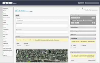 Скриншот программы Zotonic