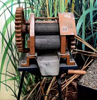 Мельница сахарного тростника в Бразилии (вторая половина XIX века)