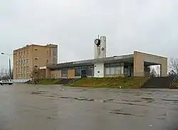 Вокзальное здание станции до реконструкции, 2004 год