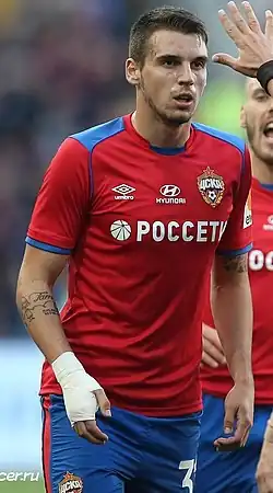 Шарлия в составе ЦСКА в 2019 году