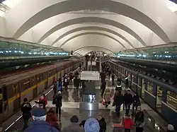 Станция в день открытия