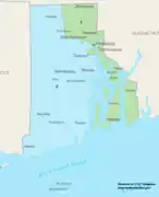 Род-Айленд, 2 округа