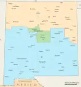 Нью-Мексико, 3 округа