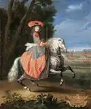 Герцогиня де ла Ферте. 1670-е. Холст, масло. Замок Скоклостер, Швеция