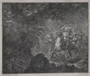 Вильгельм Телль в Кюсснахте. 1820. Литография