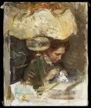 Ханна Хирш-Паули. Этюд для друзей (Нанна Бендиксон). Ок. 1907