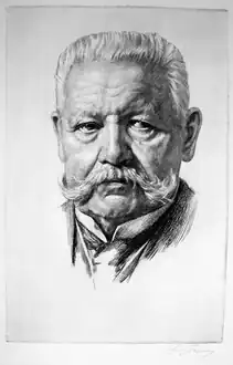 Портрет Гинденбурга