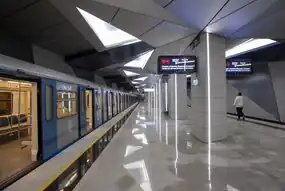 Станция в день открытия