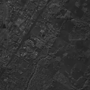 Город Уилсонвилл  (аэрофотосъемка 7 сентября 2023 года)