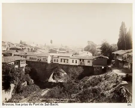 Вид моста в 1901 году