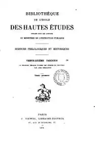 Абель Бергень: La Religion védique, том первый