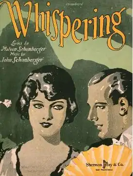 Обложка песни  «Whispering»